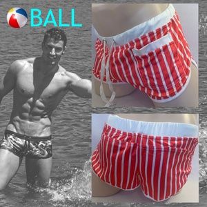 Ball Swim / Gym Shorts 34-38 Nylon / spandex Fully lined External drawstring